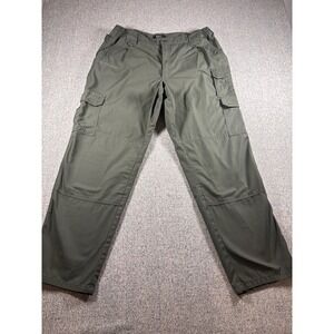 74273 5.11 Tactical Mens Regular Fit Taclite Pro Ripstop Cargo Pants 40x32 Green